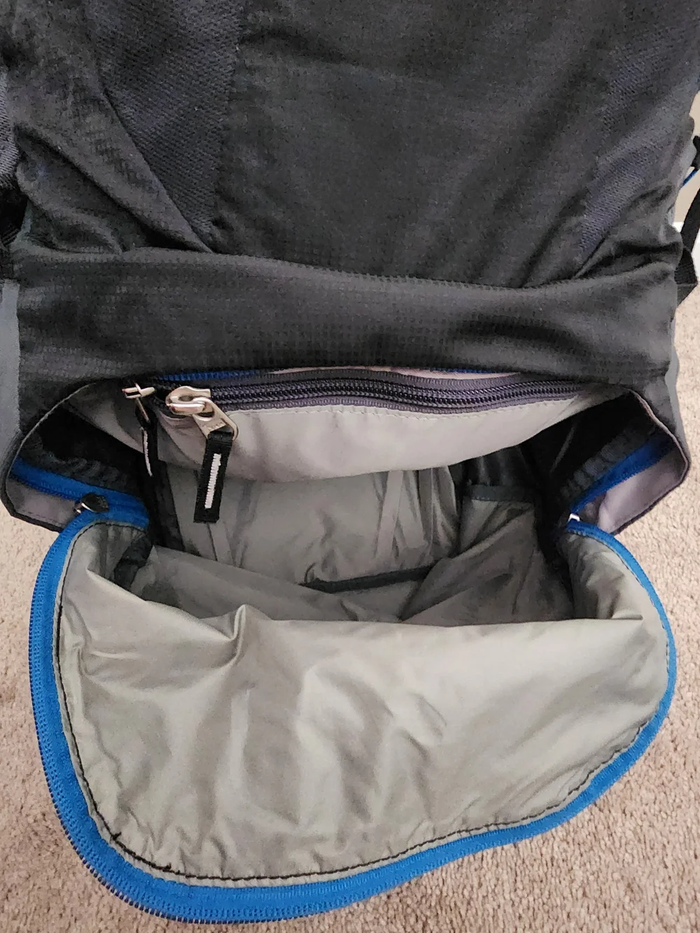Deuter Aircontact Lite 50+10 Black Backpack